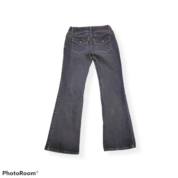 CABI women's jeans, button pockets, size 4,, wide leg - Picture 11 of 13